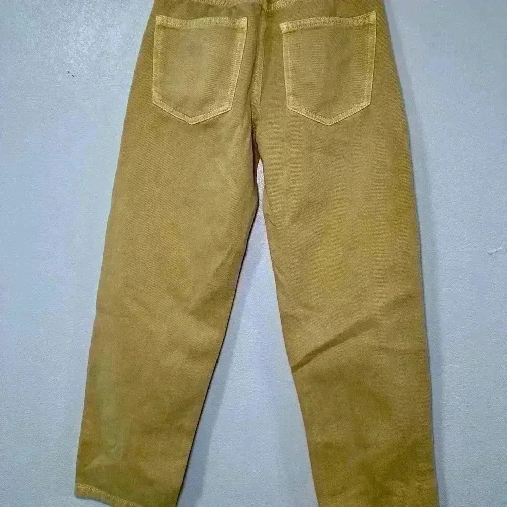 59. Zara New boys Pastel orange flared jeans these are from size 11-12 - Picture 5 of 8
